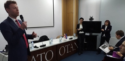 Discussion with Jiri Pretslik, Charge d'Affaires of Czech Republic to Georgia and Tengiz Pkhaladze, Georgian expert