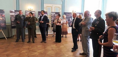 10 years of Russian Military Aggression. Exhibition at the 